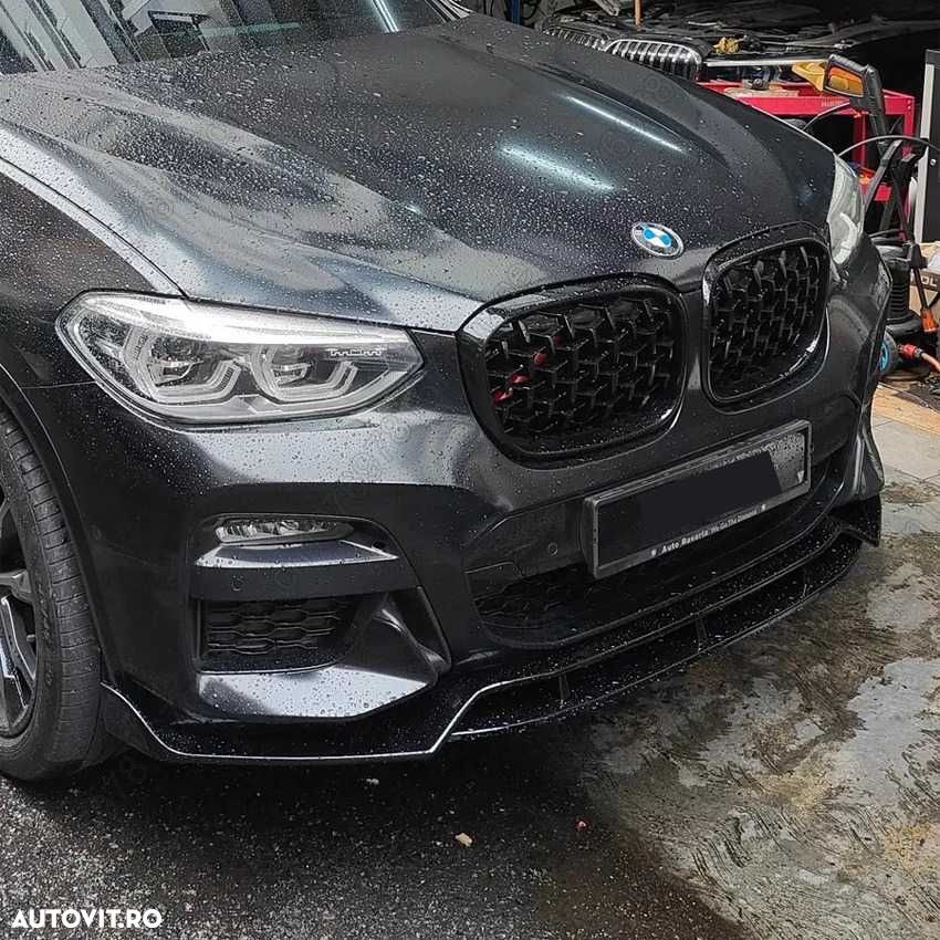 Prelungire Extensie Lip Bara Fata M BMW X3 X4 G01 G02 (17-21), Lucios - 7