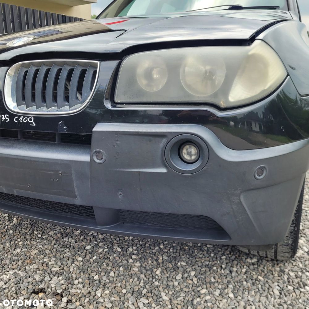 ZDERZAK PRZÓD PRZEDNI BMW X3 E83 475 BLACKSAPPHIRE C109 - 6