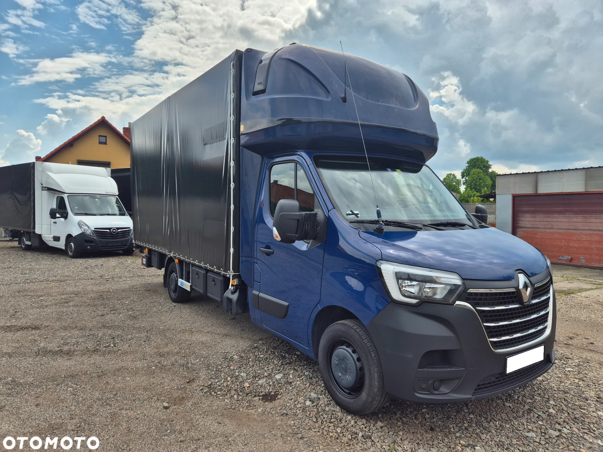 Renault MASTER 10EP WINDA DHOLLANDIA BAR 750KG PLANDEKA 2.3 165KM SERWIS ZADBANY PODUSZKI FV23% KLIMA WEBASTO BEZWYPADKOWY NAWIGACJA - 4