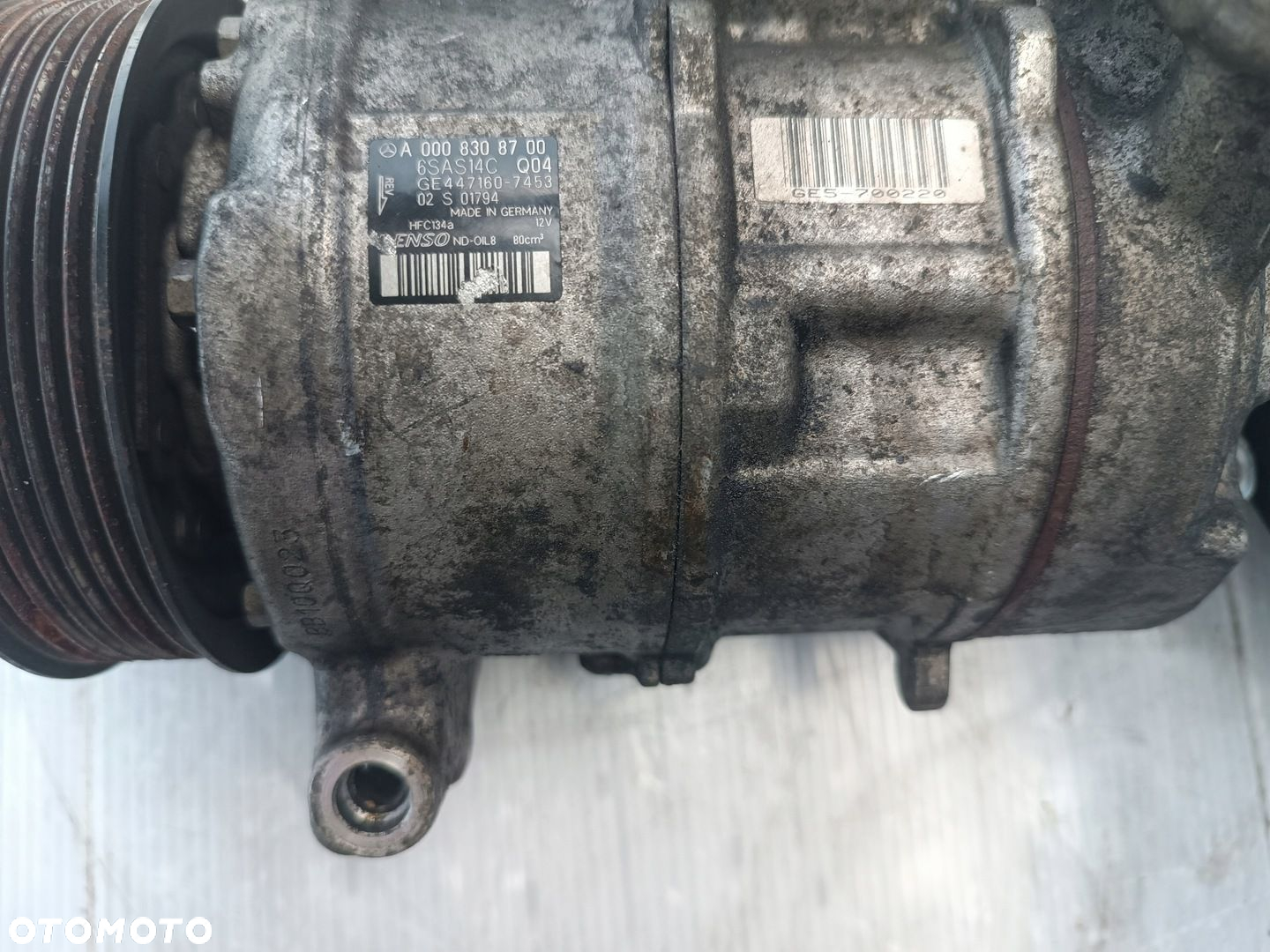 MERCEDES C205 W205 KOMPRESOR SPRĘŻARKA KLIMATYZACJI A0008308700 - 4