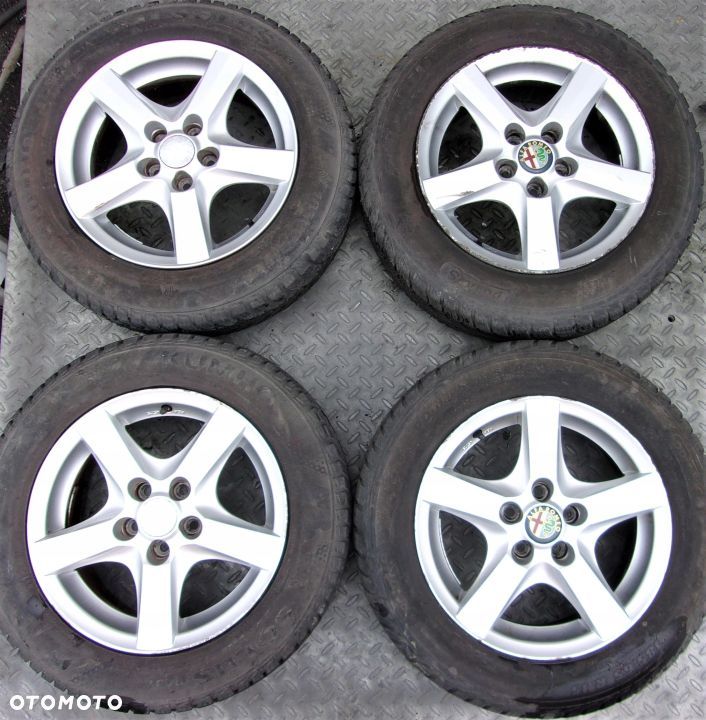 ALFA 147 156 KOŁA FELGI ALUMINIOWE 15 ET40 185/65 - 1