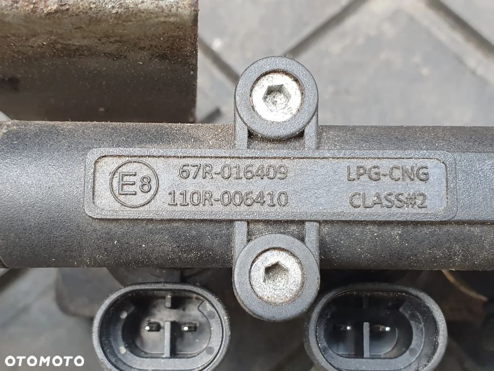 LISTWA WTRYSKOWA WTRYSKI LPG BARRACUDA KOMPLET 4 SZT CZUJNIK CIŚNIENIA GAZU MAPSENSOR PS-04 ORYG. 67R-017261 - 3