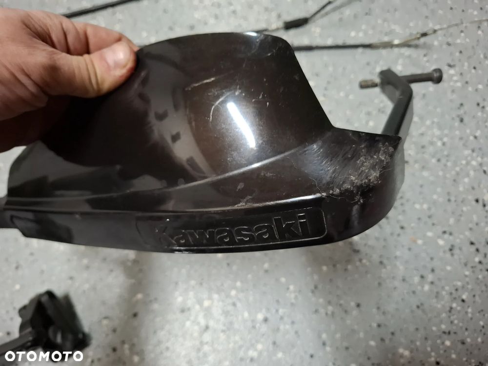 Kawasaki KLE 650 Versys przełączniki kierownica linki linka lusterko - 3