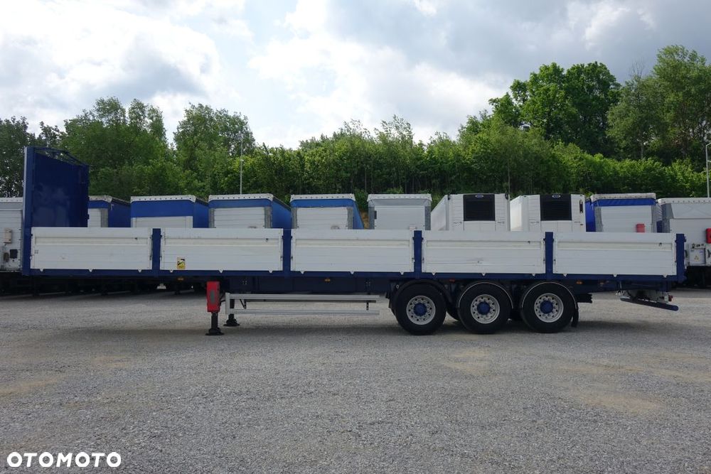 Trailor PLATFORMA / BURTOWA / OSIE SMB / PODŁOGA WZMACNIANA - SZYNA-DESKA - 7