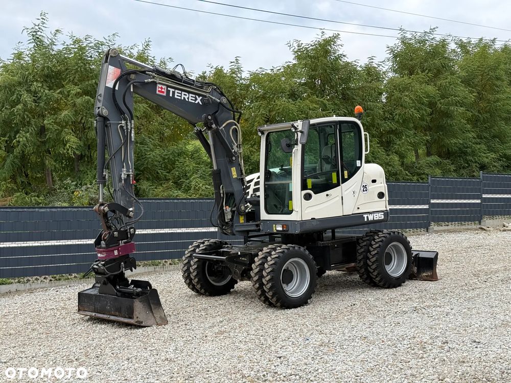 Terex * Koparka Kołowa TEREX TW 85 * Sprowadzona * Rototilt * - 1