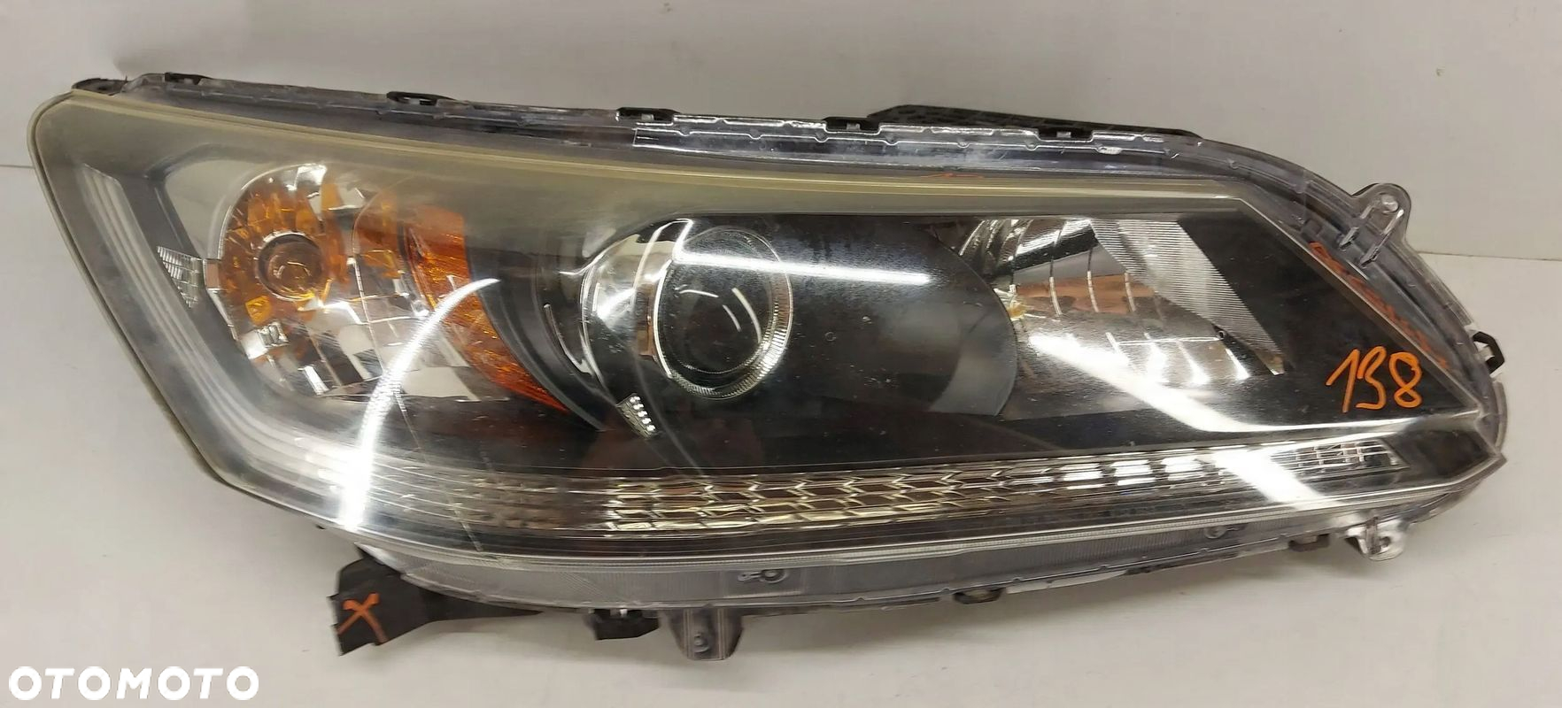 Honda Accord USA Lift 13-15 prawa lampa przednia przód reflektor - 2