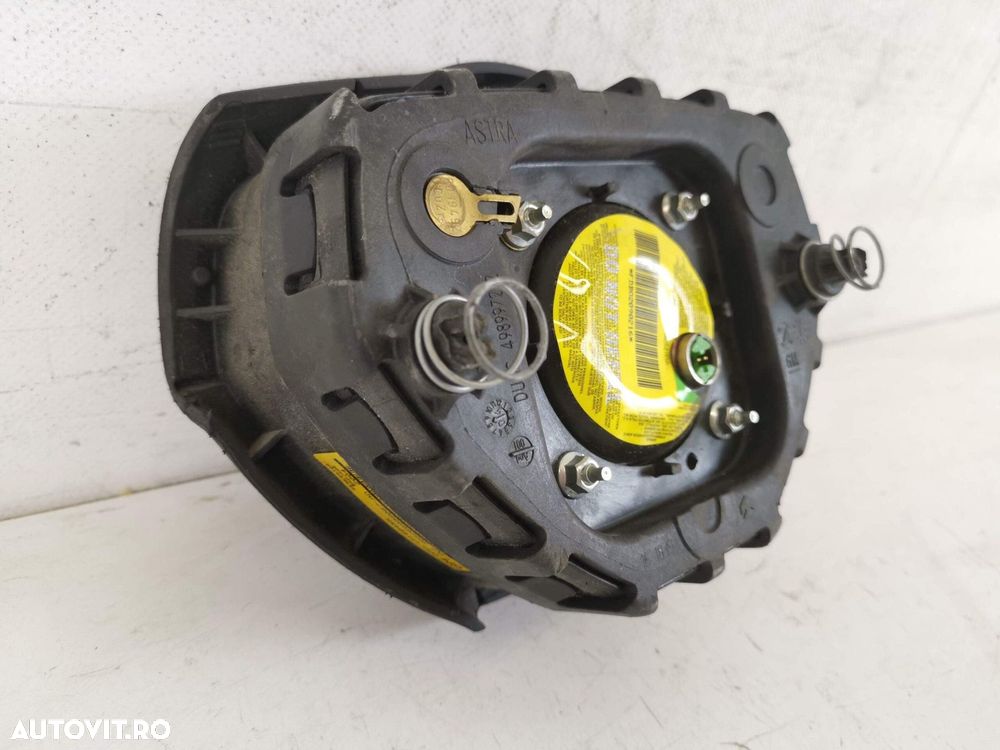 Airbag Volan Opel  Astra H 2004 2005 2006 2007 Original In Stare Buna - 6