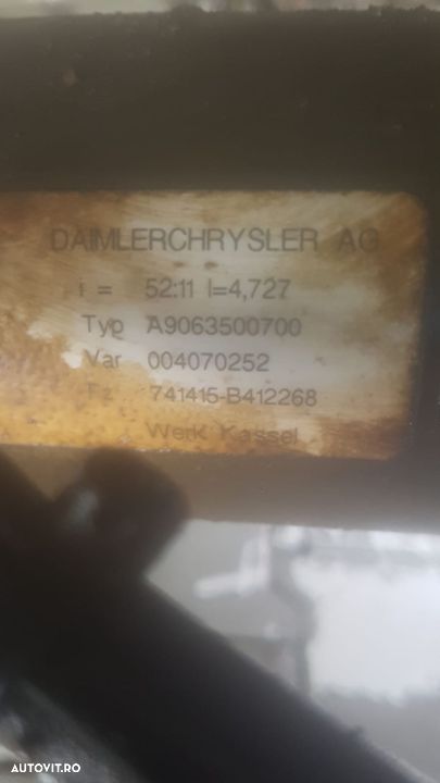 Punte Mercedes Sprinter 313 cdi 316 cdi 52/11 - 1