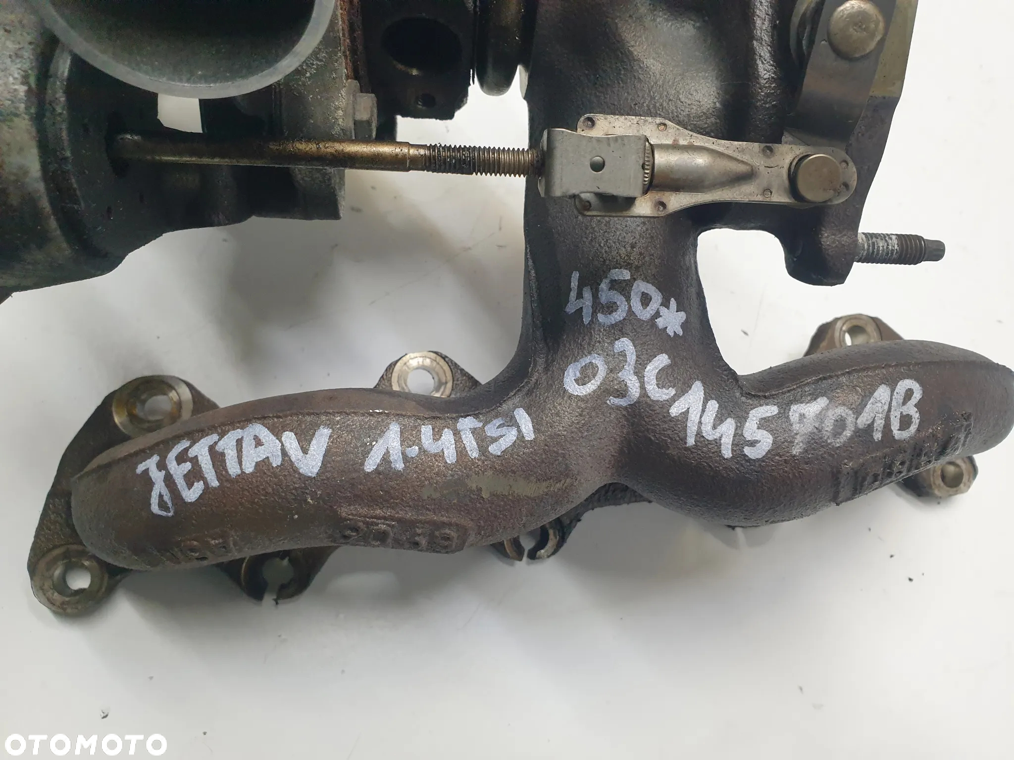 TURBOSPRĘŻARKA TURBO TURBINA VW JETTA V 1.4 TSI 03C145701B - 8