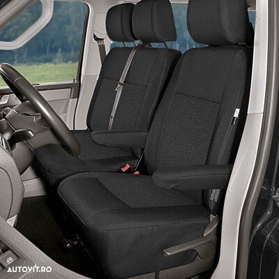 Husa scaune 1+2, pentru VW T5 2003-2015 si VW T6 din 2015 - 1