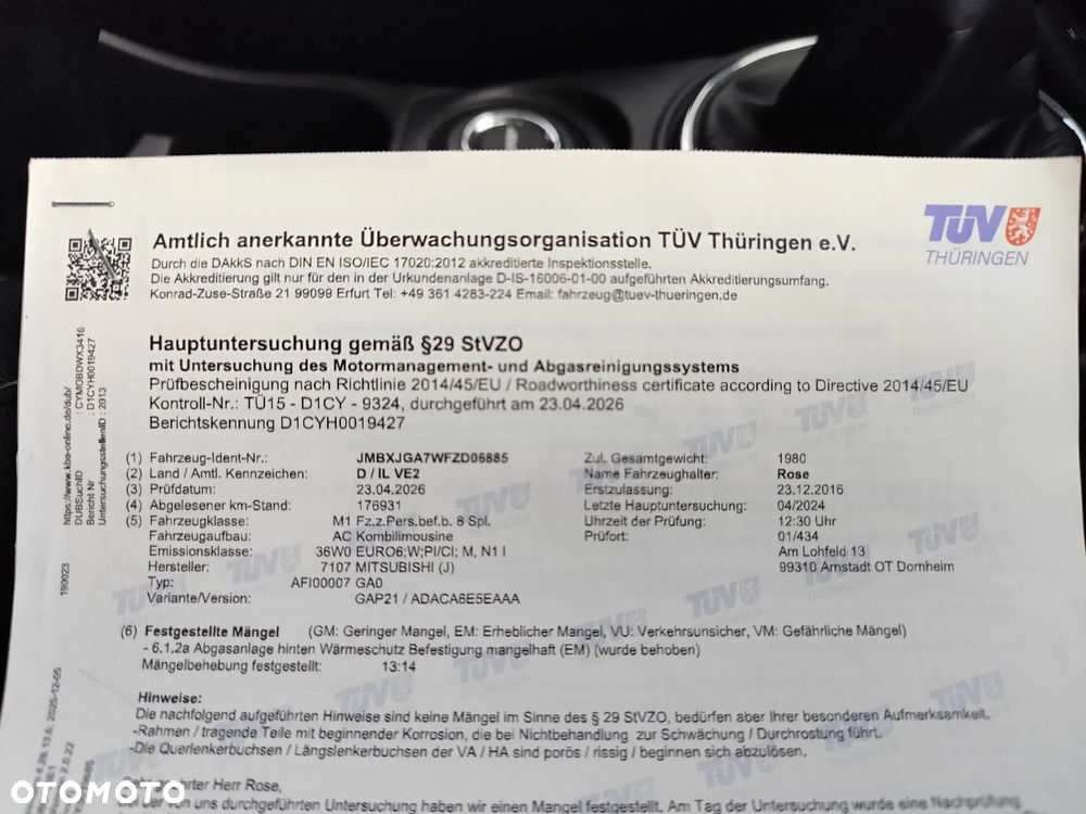 Mitsubishi ASX 1.6 DI-D 4WD Plus - 19