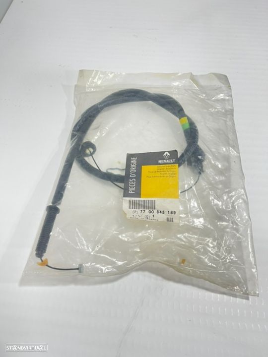 Cabo de Acelerador Renault Clio II kangoo Megane Novo Original 7700843189 - 1
