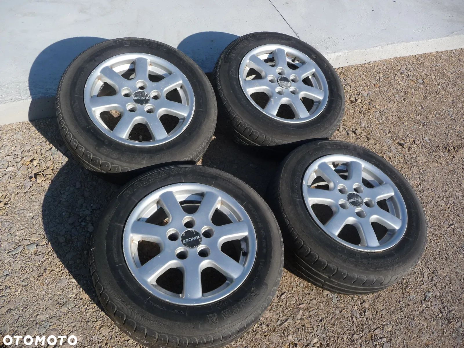 15” - RONAL 5x112 r15 cali - Aluminiowe Felgi ALU - VW Volkswagen SKODA Seat Audi - stan: BDB + GWARANCJA !! + możliwy  MONTAŻ !! - 1