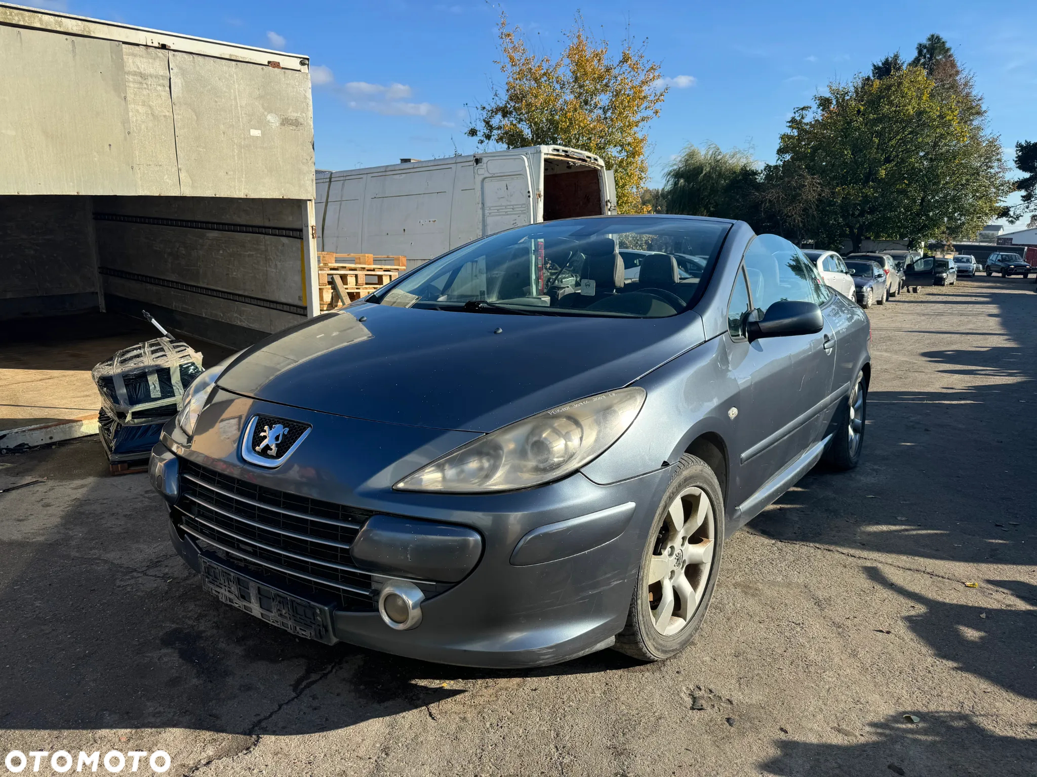 PEUGEOT 307 CC ZDERZAK TYLNY TYŁ EZWD - 22