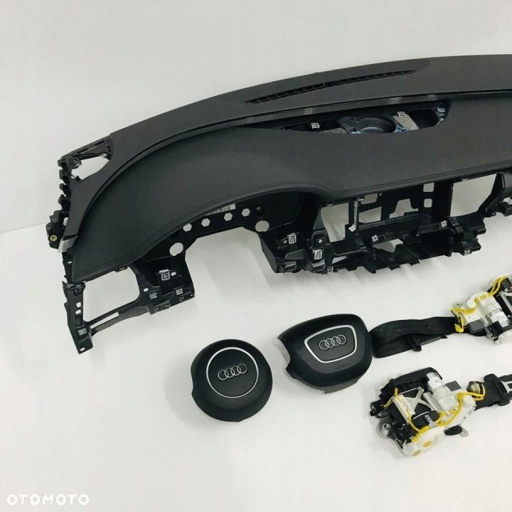 AUDI A8 D4 KONSOLA DESKA AIRBAG PODUSZKI PASY - 2
