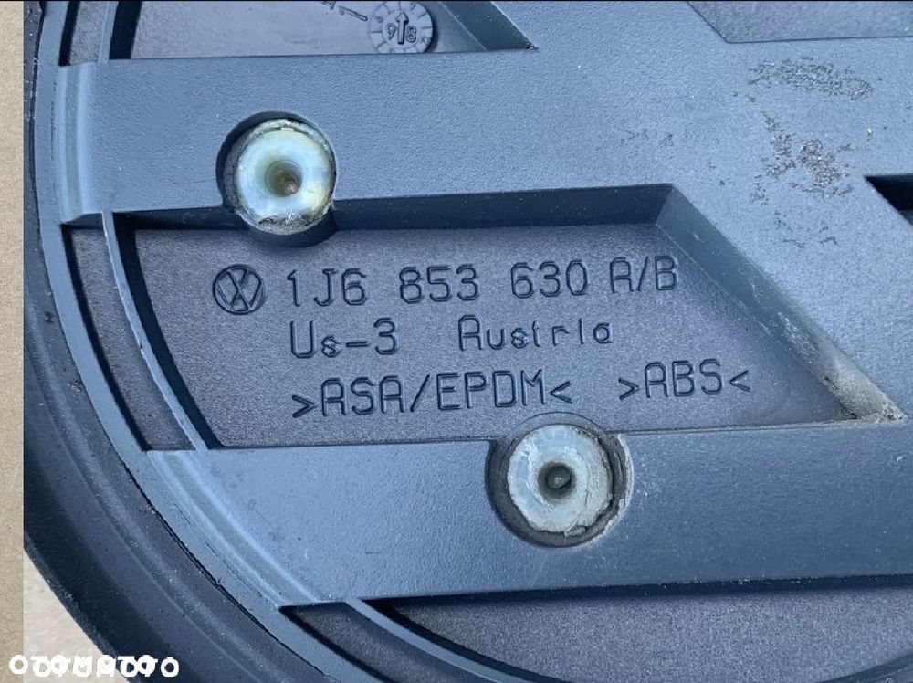 1J6853630 Emblemat znaczek volkswagen - 3