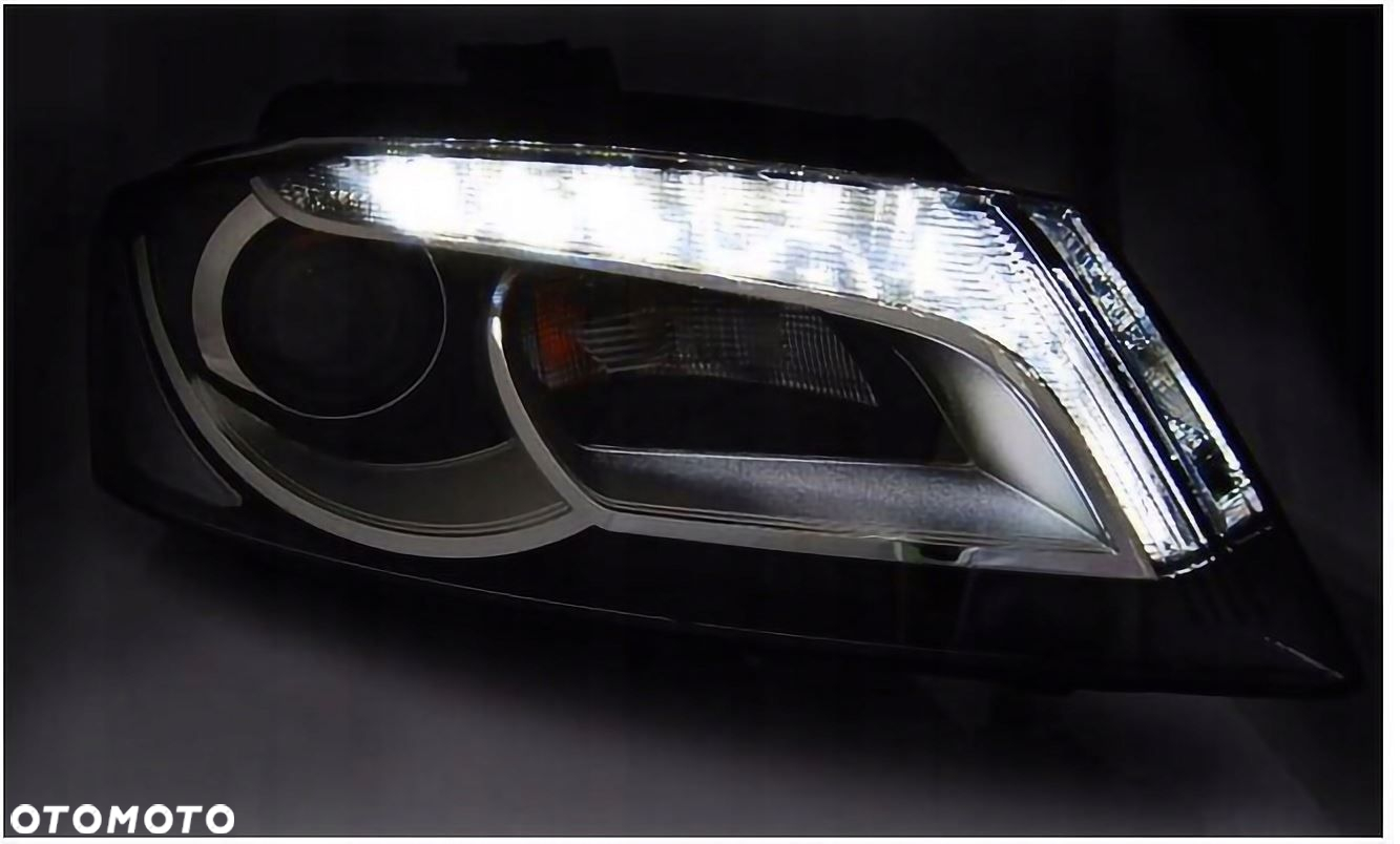 LAMPY Reflektory DO AUDI A3 8P OD 2008 DO 2012 Roku DO JAZDY  DZIENNEJ DEPO - 7