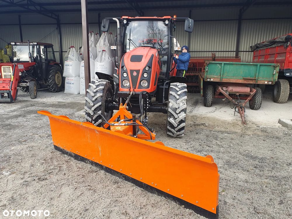 Pług do śniegu 3m hydrauliczny do tuza masywny profesjonalny do ciągnika - 4