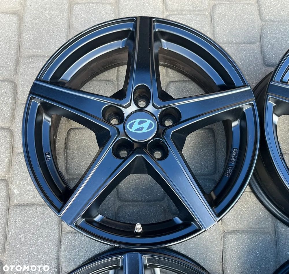 ALUFELGI CZARNE FELGI ALUMINIOWE ALUSY HYUNDAI KIA MAZDA NISSAN TOYOTA MITSUBISHI ET38 5x114,3 6,5Jx16H2 16 - 10