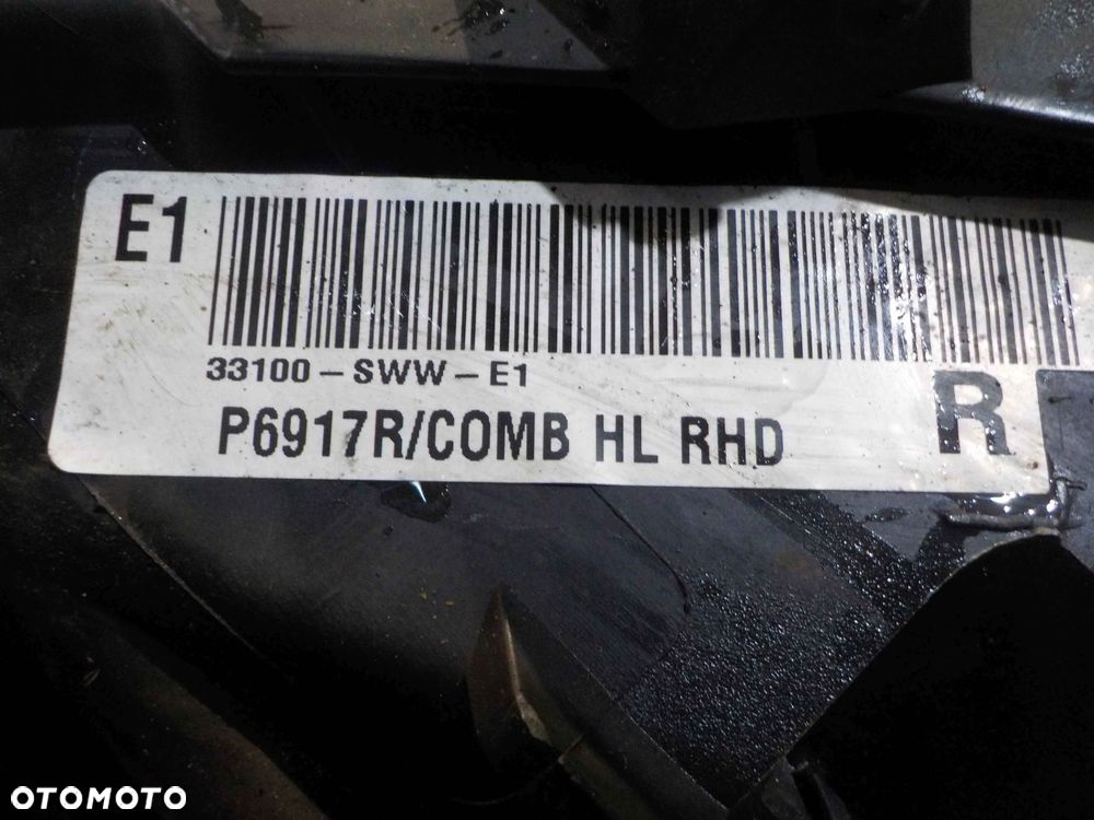 HONDA CRV III 09r XENON lampa prawa przod 33100-SWW-E1 - 7