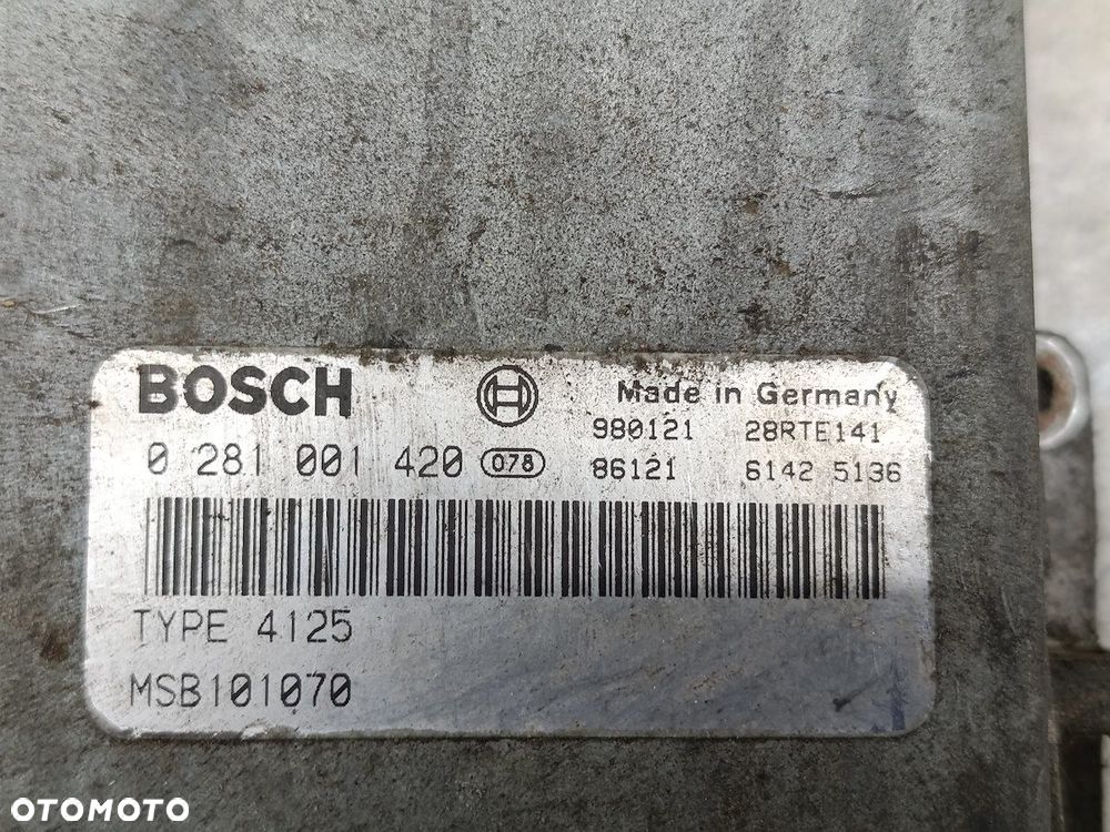 KOMPUTER, STEROWNIK LAND ROVER FREELANDER I MSB101070 0281001420 2.0 DI - 1