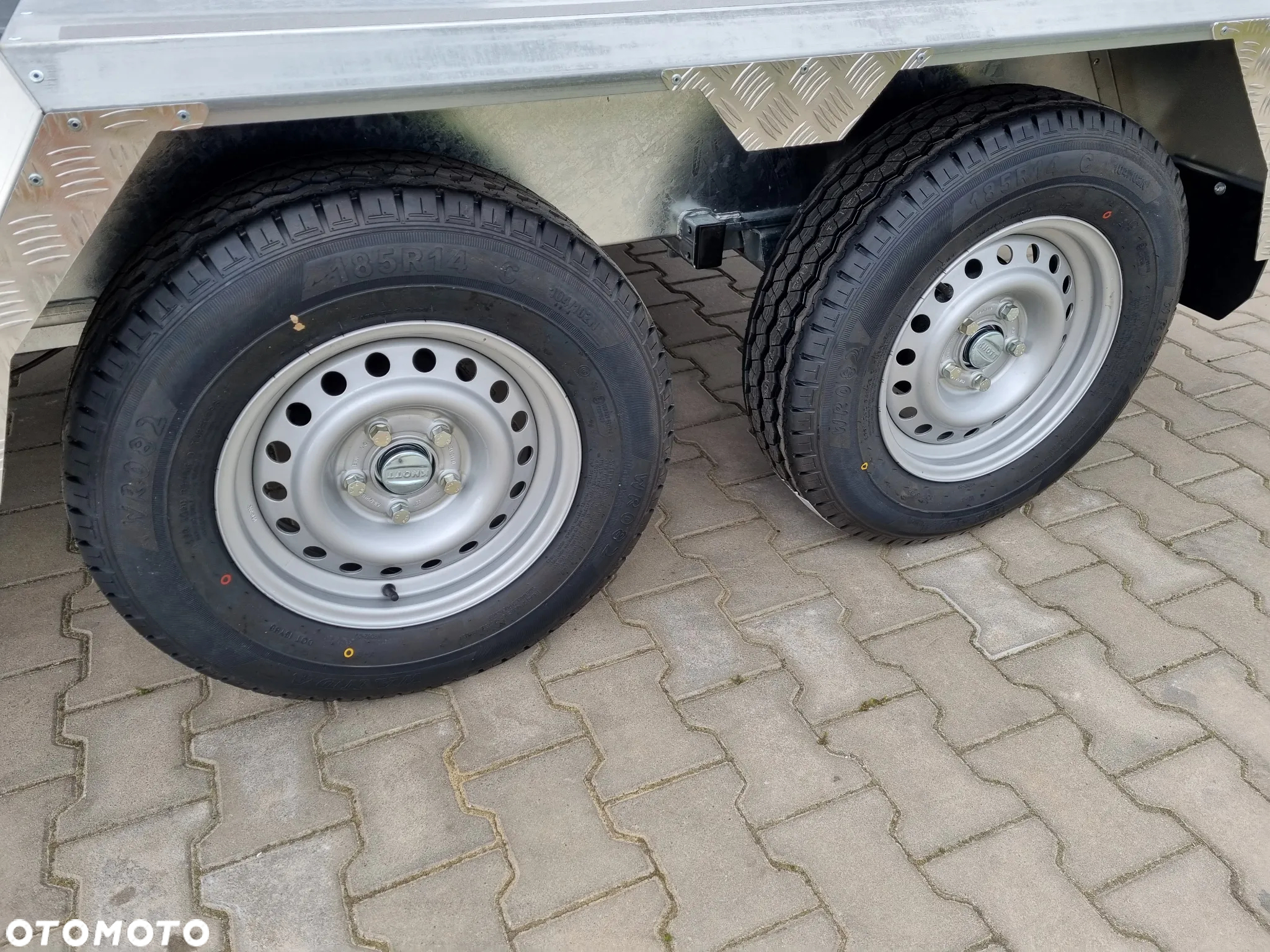 Lorries Przyczepa TPM 27, 303x160 cm 2,7T koparka, bobcat - 14