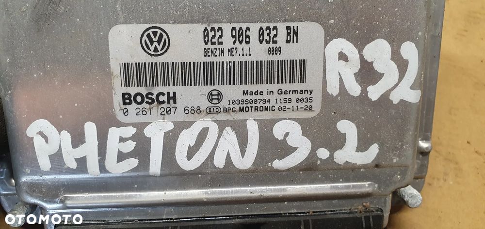 Sterownik komputer silnika VW Phaeton 3.2 R32 022906032BN - 4