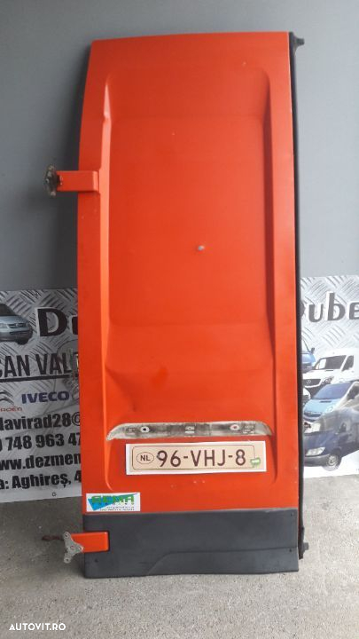 Usa spate model inaltat cu tabla pentru Iveco Daily Euro 4 (2006-2010) an fabricatie - 3