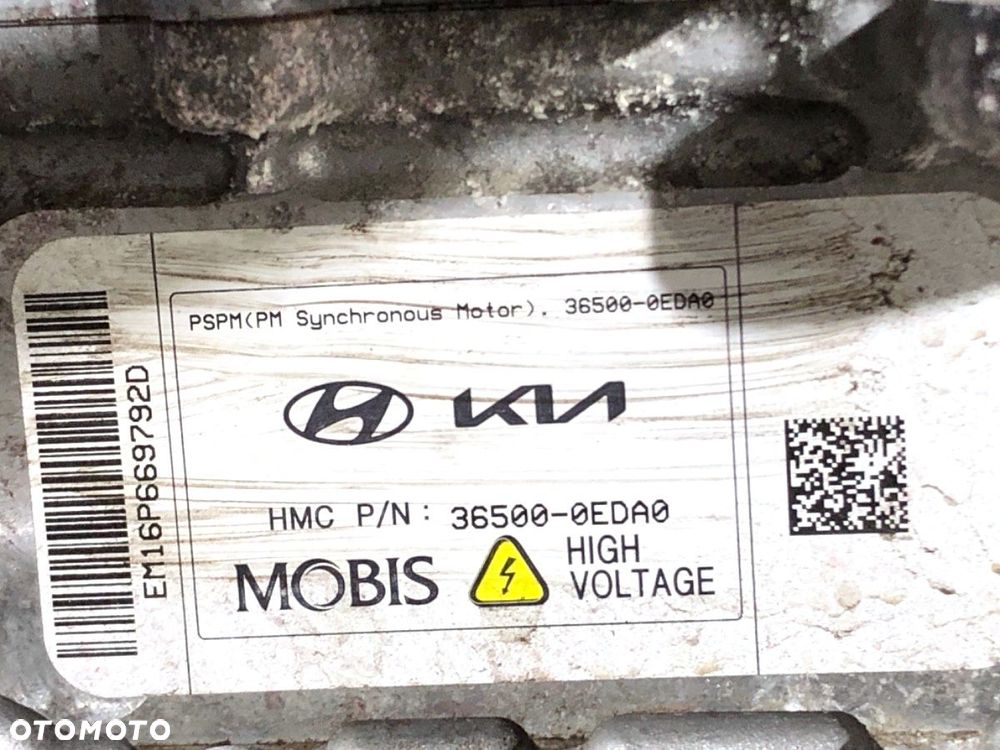 SILNIK KOMPLETNY  KIA NIRO II (SG2) 2022 - EV 150 kW [204 KM] elektryczny 2022 - 36500-0EDA0 - 9
