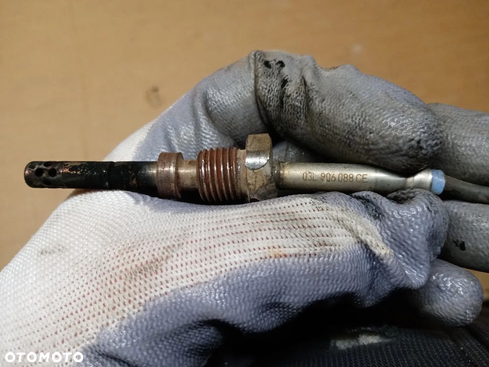 Czujnik temperatury spalin sonda VW Passat B6 2.0 TDI 03L906088CE - 5