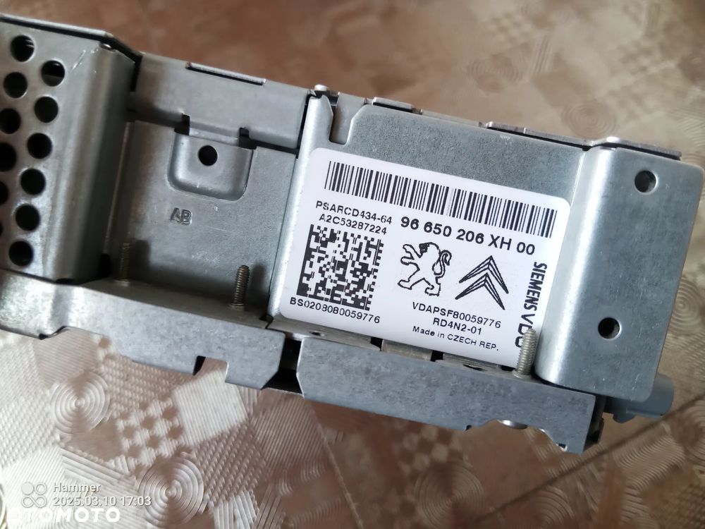 PEUGEOT 308 T7 radio mp3 RCZ - 3