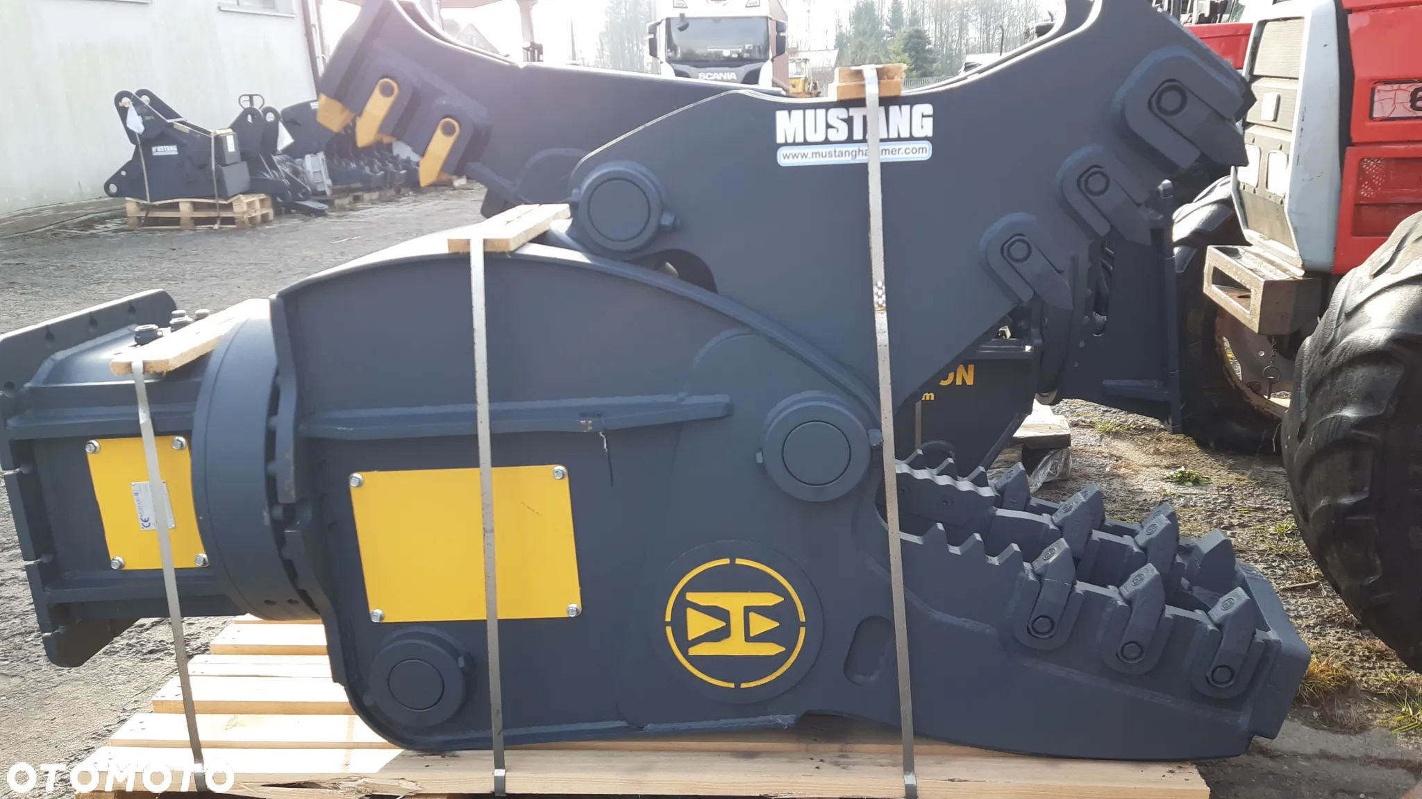 Szczęka krusząca nożyce wyburzeniowe RH 26 Mustang koparka 20-26 T, waga 2300 kg - 4