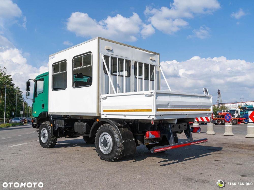 MAN TGM 13.240 4x4 BL Brygadówka Kamper Przewóz Osób - 3