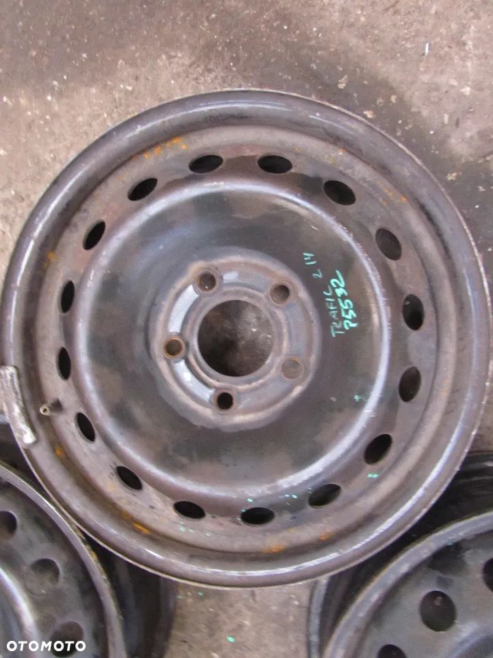 Felga Stalowa x4  Renault Trafic-Vivaro - 3