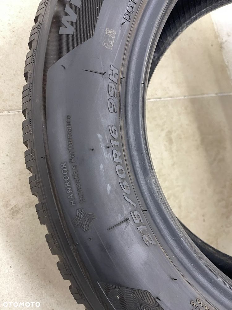 2× Opona zimowa 2szt Hankook WiNter i*cept RS3 W462 215/60R16 99H 7MM - 7