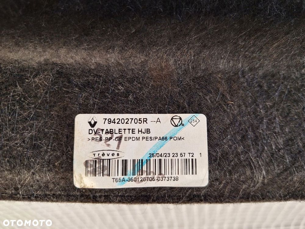 polka bagaznika   renault captur II 2019-  794202705r orginal demont - 4