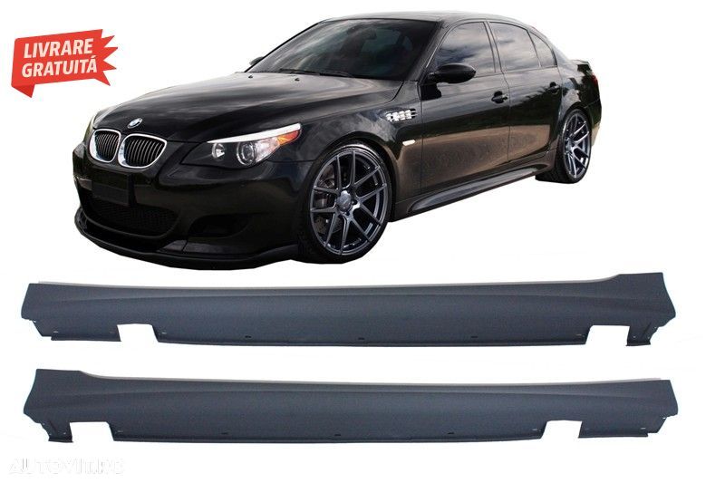 Praguri laterale BMW Seria 5 E60 E61 (2003-2011) M-technik Look- livrare gratuita - 1