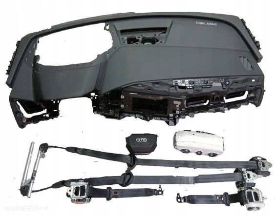 komplet poduszki deska pas pasy audi q4 e-tron head up - 1