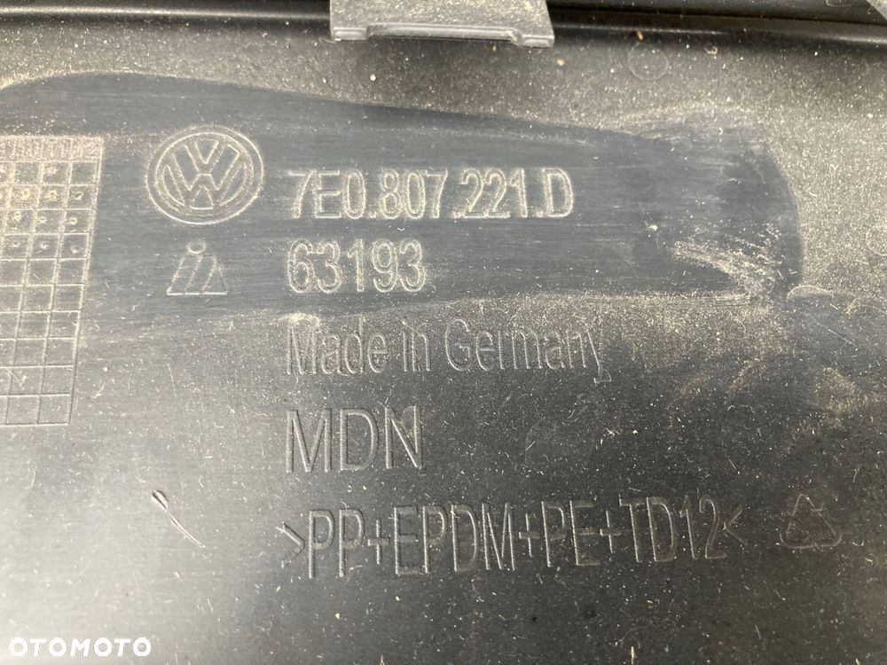 vw t6 transporter zderzak przód 7e0807221d - 7