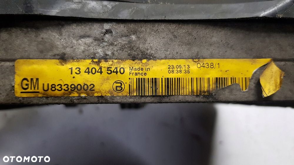 chłodnica wody wentylator Opel Insignia 2.0 cdti - 9