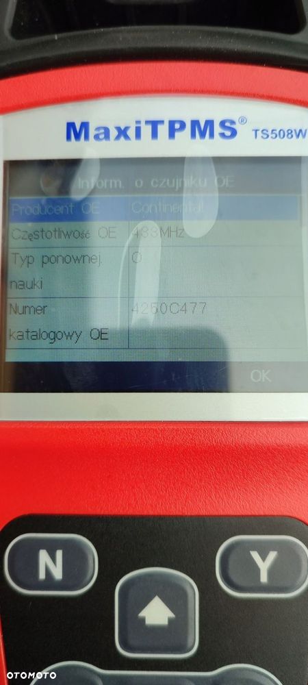 Czujniki Ciśnienia Kół Oryg. Mitsubishi SpaceStar 4250C275 A2C37819407 Bdb - 14