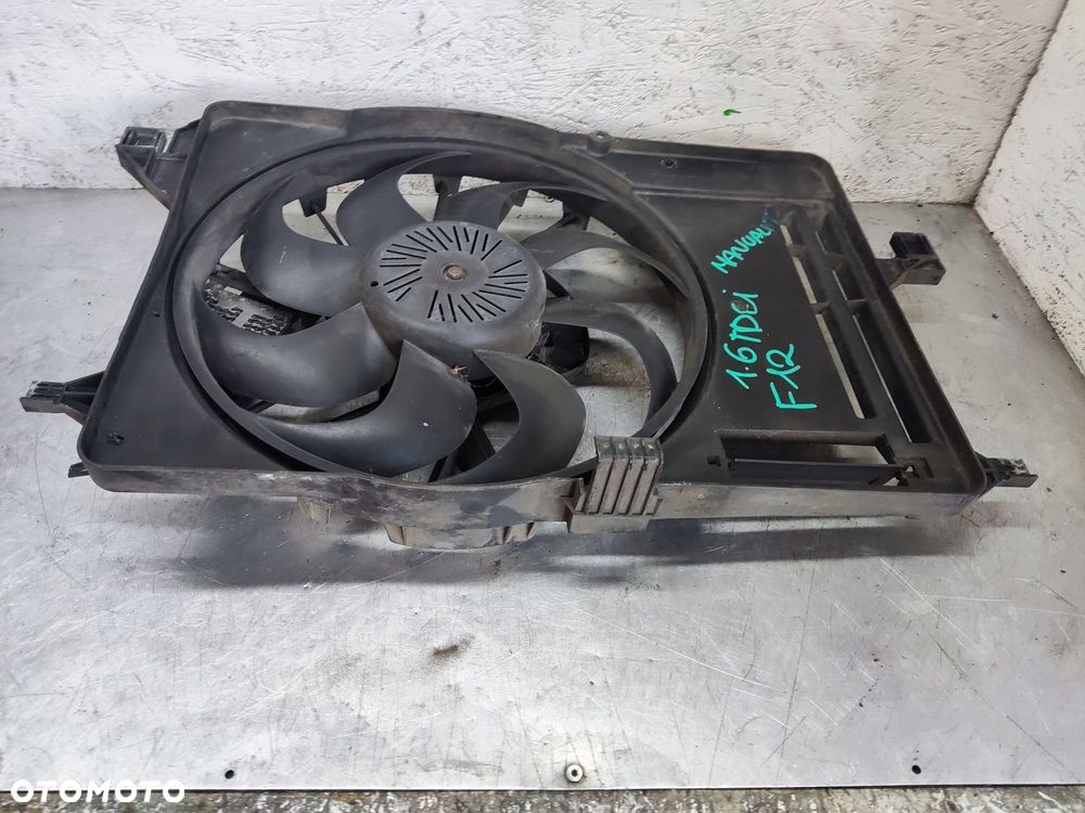 FORD FOCUS MK3 WENTYLATOR CHŁODNICY 1.6 TDCI 8V61-8C607-EB - 3