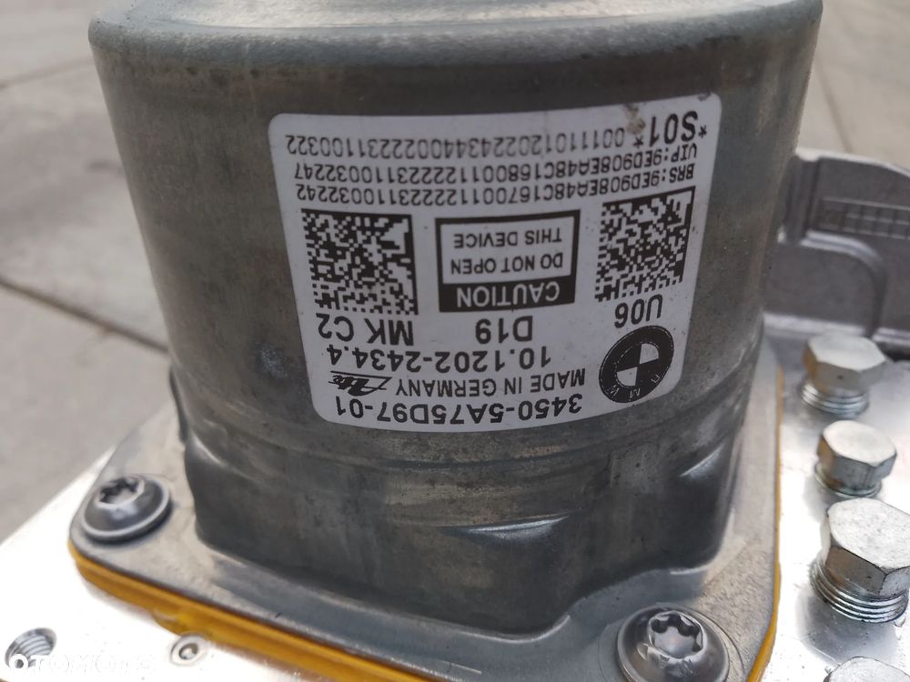 BMW 2 U06 POMPA HAMULCOWA STEROWNIK ABS 3450-5A75D97-01 - 6