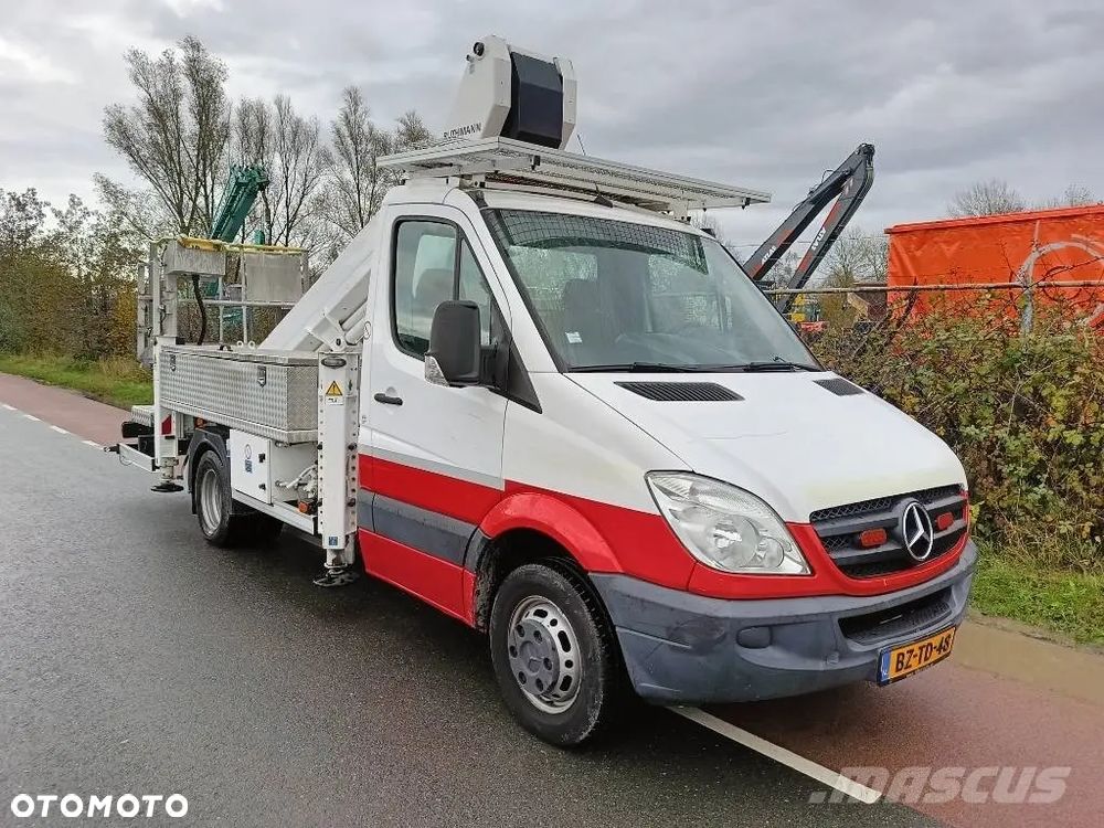 Mercedes-Benz Podnośnik Koszowy Zwyżka Izolowany Kosz!!!  Ruthmann TB220 22 metry 14 w Bok Udt jak Wumag Multitel Gsr - 10