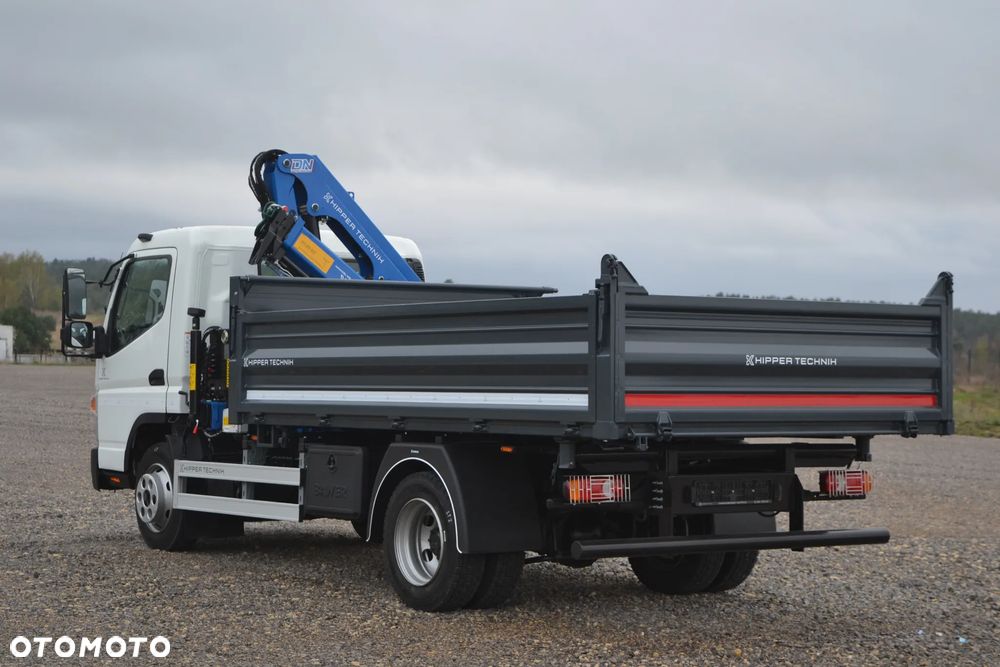 FUSO Mitsubishi Canter 9C18 Nowy Żuraw HDS HYVA HB 60E1 Nowy 3-stronny WYWROT Kiper Wywrotka - 5