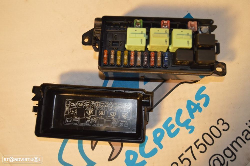 CAIXA FUSÍVEIS MODULO ELETRÓNICO 344950402 142746060608 17236010 MINI COOPER S R56 1.6 16V N14B16A - 4