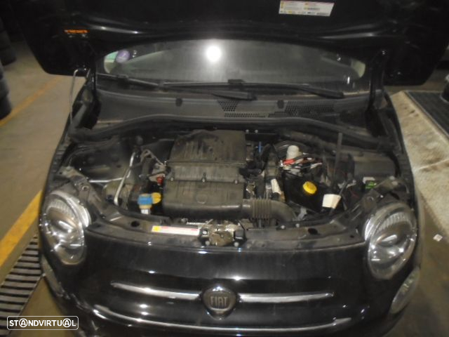 Carro MOT: 169A4000 CXVEL 55204040 C514513  552722C6 FIAT  500 2 FASE 2 2019 1.2I 69CV 3P PRETO GASOLINA - 2