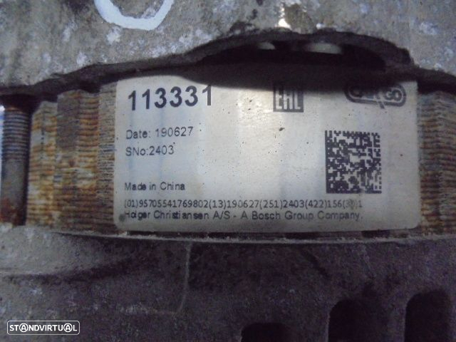 Alternador 0195705541769802 113331  KIA CARNIVAL 2005 2.9CRDI  16V 145Cv 5P AZUL RECONDICIONADO PELA EAC CARGO A BOSCH COMPANY - 5