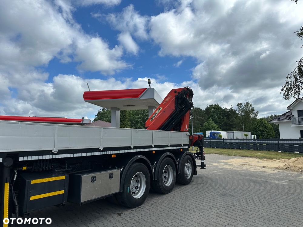 Volvo FH 540 8x4 Tridem duży dźwig 12ton żuraw do szamb kontenerów - 14