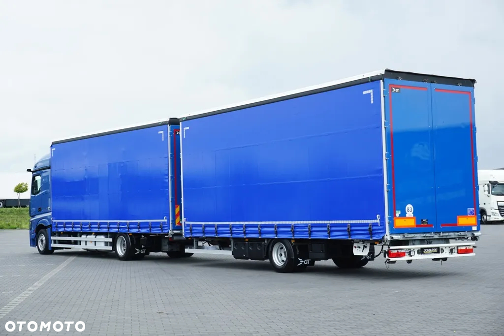 Mercedes-Benz ACTROS / 1833 / ACC / MP 5 / EURO 6 / ZESTAW PRZEJAZDOWY 120 M3 - 6